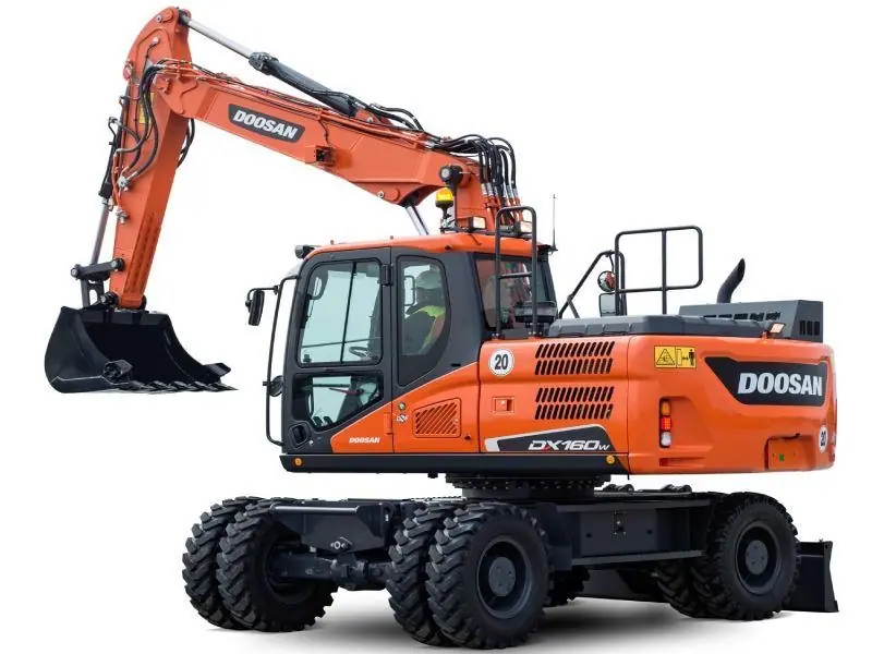 Doosan DX160W Wheel Excavator